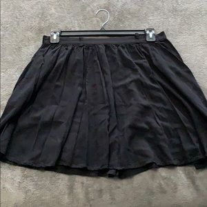 Xhilaration Black Mini Skirt